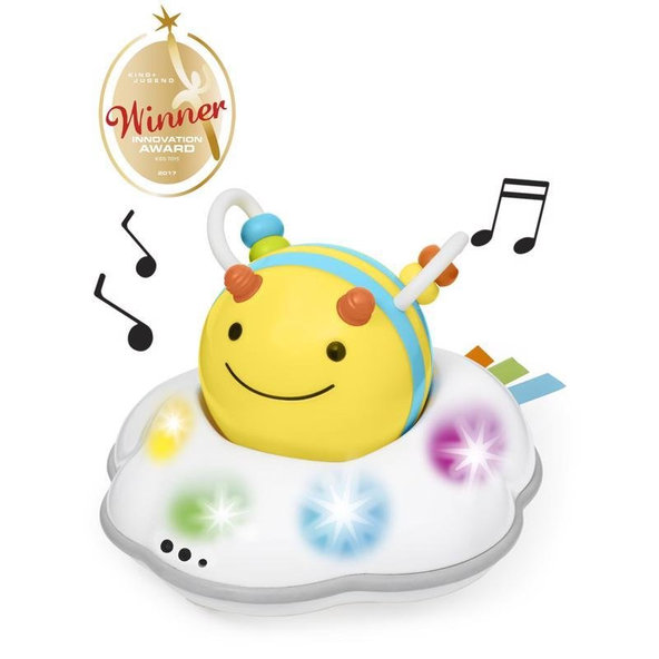 SKIP HOP Explore & More Pohyblivá hudební hračka Včelka 5 m+