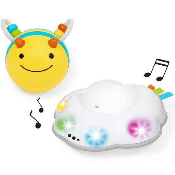 SKIP HOP Explore & More Pohyblivá hudební hračka Včelka 5 m+
