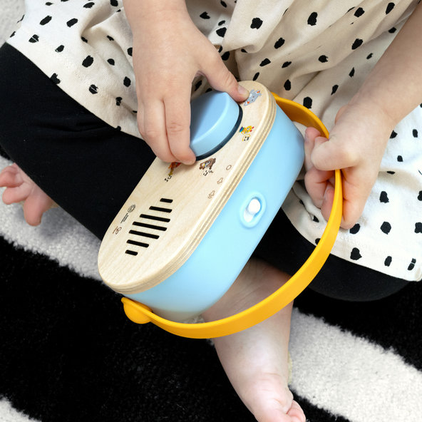 BABY EINSTEIN Hračka rádio Discovery Radio™ HAPE 6m+
