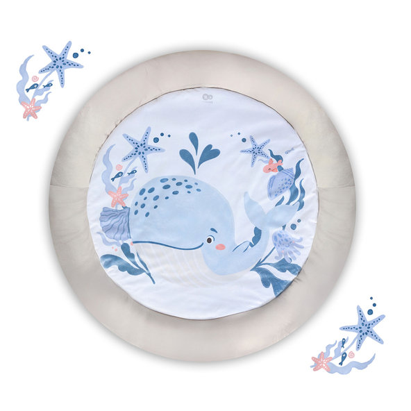 Kinderkraft hracia deka s hrazdičkou Cozyplay Nordic Breeze