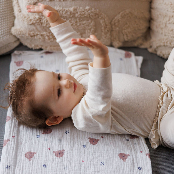 Babyono Super Soft mušelínové pleny 70×70 cm hnědá 3 ks