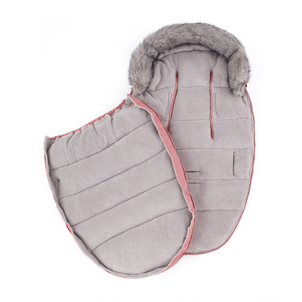 PETITE&MARS Set fusak Comfy 4v1 + rukavice Furry Old Rose