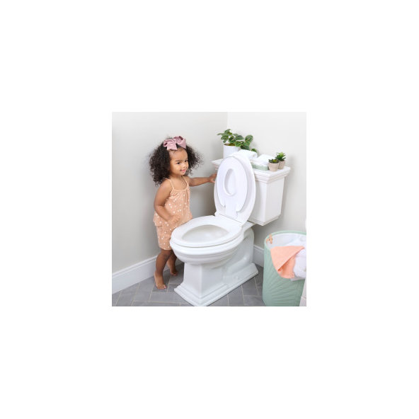 INGENUITY Redukce na WC bílá Flip & Sit™ 18m+