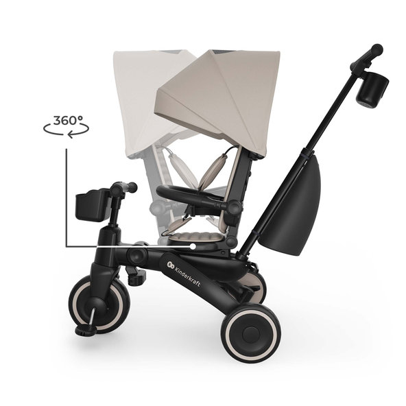Kinderkraft trojkolka Jazz 3 Beige 9m+