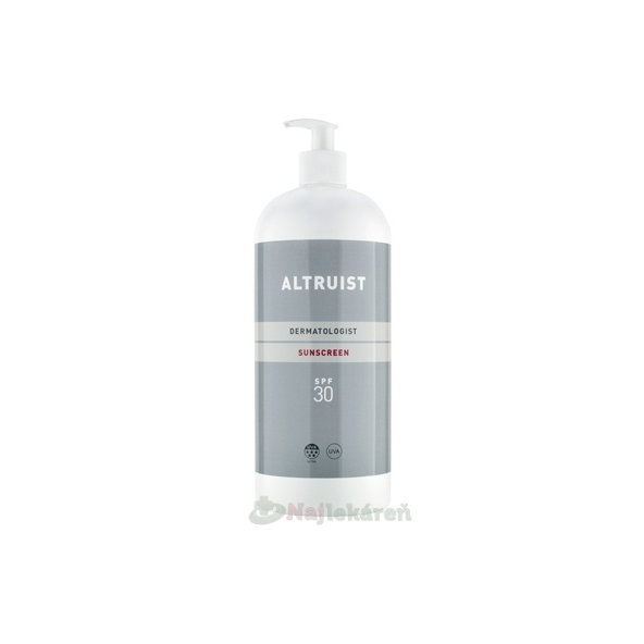 Altruist opalovací krém SPF 30 1 l