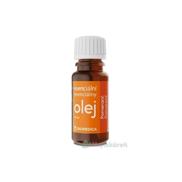 Biomedica esenciální olej Pomeranč 10 ml