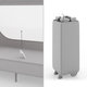 KINDERKRAFT cestovní postýlka Leody Up Grey