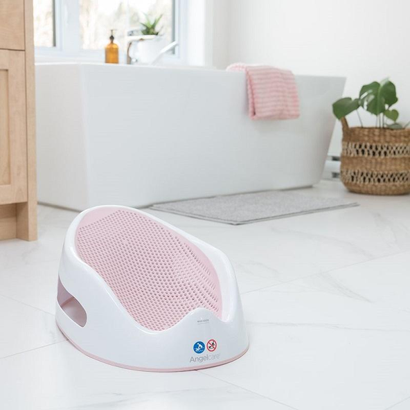 Angelcare lehátko do vany Light Pink