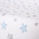 CEBA Potah na přebalovací podložku 50x70-80 cm Blue Stars 2 ks