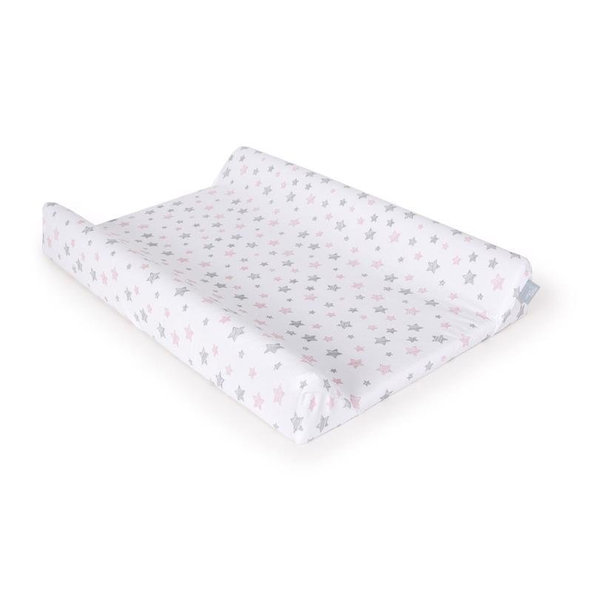 CEBA Potah na přebalovací podložku 50x70-80 cm Pink Stars 2 ks