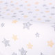 CEBA Potah na přebalovací podložku 50x70-80 cm Yellow Stars 2ks