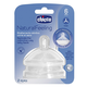 Chicco Natural Feeling silikonová savička na kaši 6 m+ 2 ks