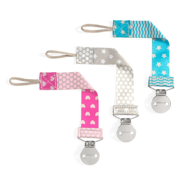 Chicco klip na dudlík Fashion neutral