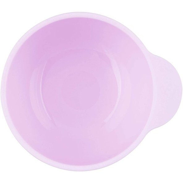 Chicco silikonová miska s přísavkou růžová 6 m+