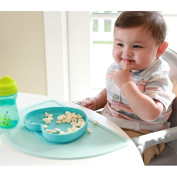 Chicco silikonové prostírání modrozelená 18 m+