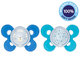 Chicco Physio Comfort dudlík noční kluk 16–36 m 2 ks