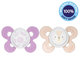 : Chicco dudlík Physio Comfort silikonový holka 6–16 m 2 ks
