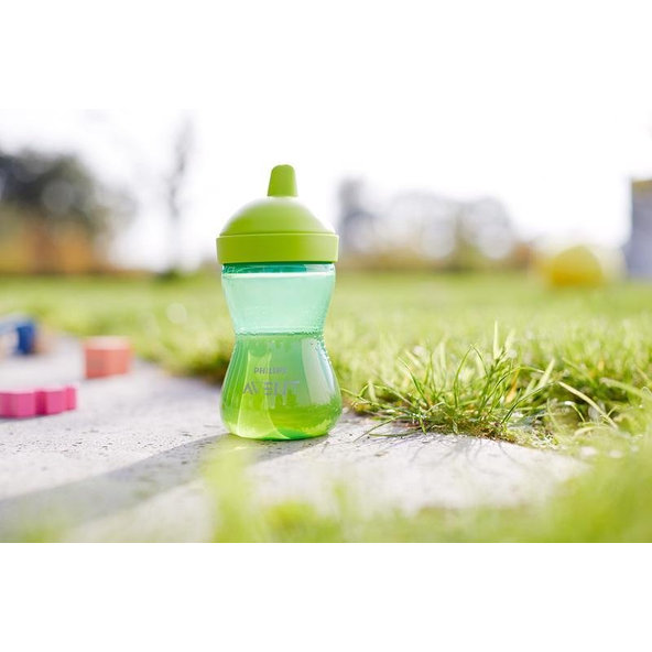 Philips AVENT Grippy hrnek s tvrdým pítkem pro chlapce 300 ml