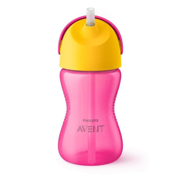 Philips AVENT hrneček Bendy 300 ml s ohebným brčkem dívčí