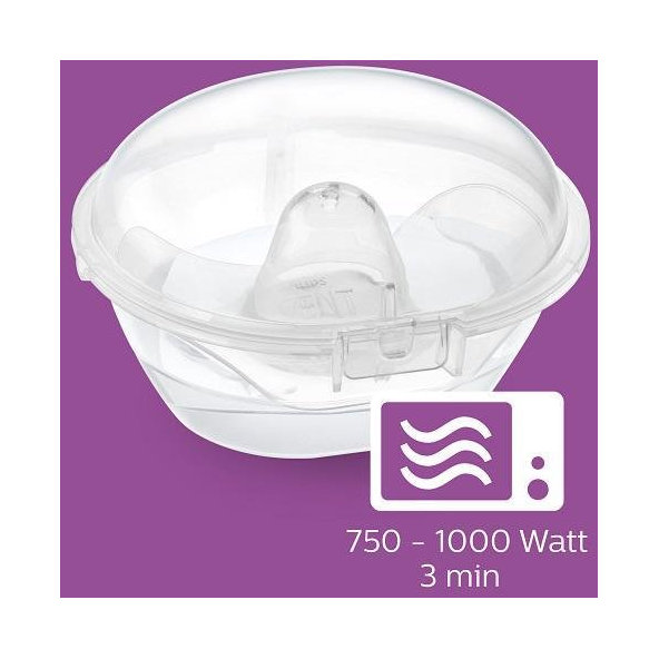 Philips AVENT Chránič prsních bradavek velikost S a sterilizační obal