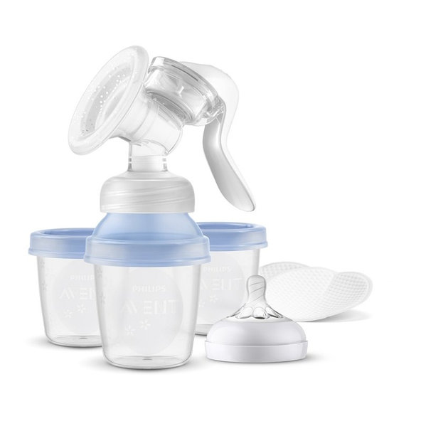 Philips AVENT manuální odsávačka mateřského mléka VIA systém