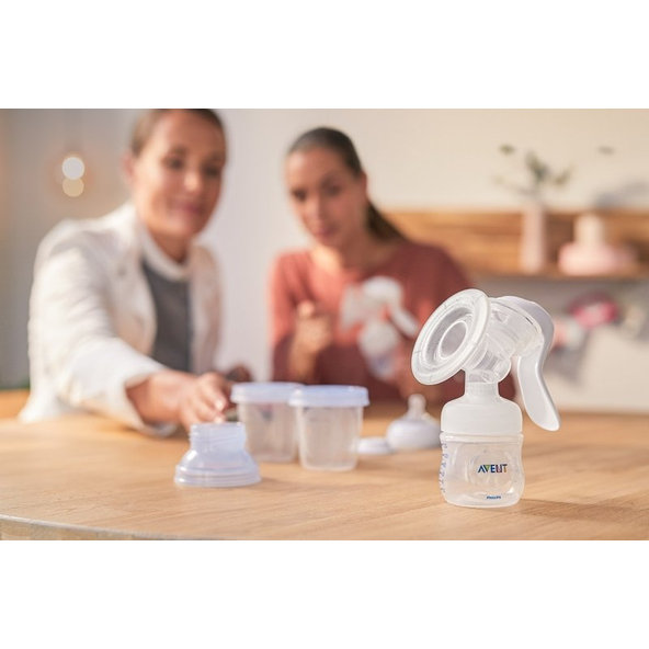 Philips AVENT manuální odsávačka mateřského mléka VIA systém