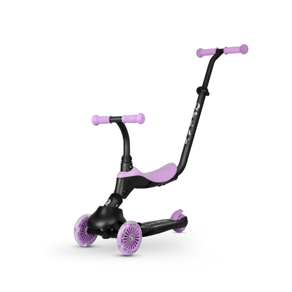 QPLAY Odrážedlo a koloběžka Sema Evo 6v1 Violet 12 m+