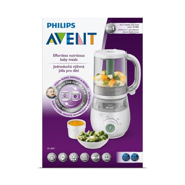 Philips AVENT Parní mixér 4 v 1