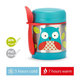 SKIP HOP Zoo Termoska na jídlo s příborem Sova 325 ml
