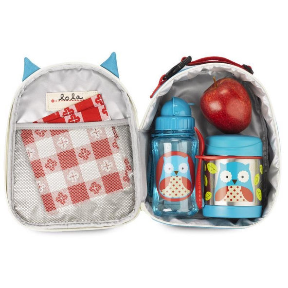 SKIP HOP Zoo Termoska na jídlo s příborem Sova 325 ml