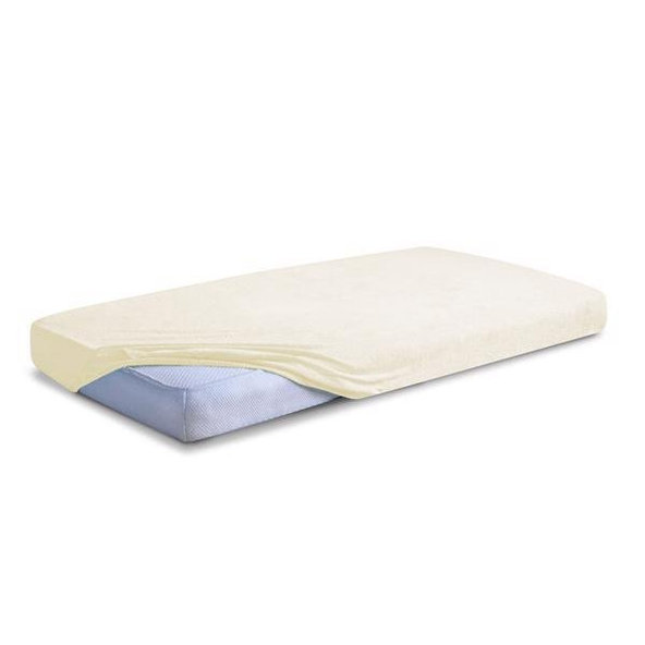 Babymatex froté plachta béžová 70x140 cm