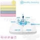 Babymatex plachta Jersey s gumou bílá 60x120 cm