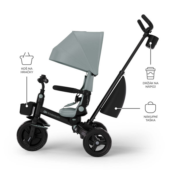 Kinderkraft trojkolka Aveo 2 Plus Green
