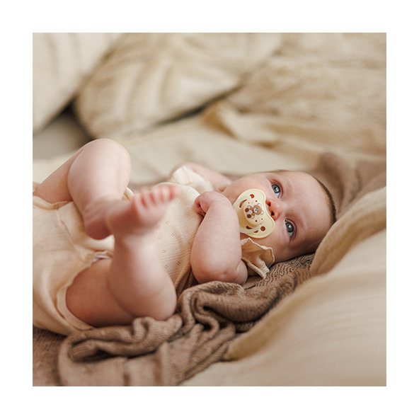 Babyono silikonové anatomické dudlíky 0–6 m 2 ks