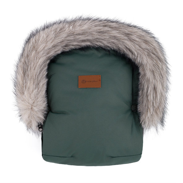 PETITE&MARS Set fusak Comfy 4v1 + rukavice Furry Veritable Khaki