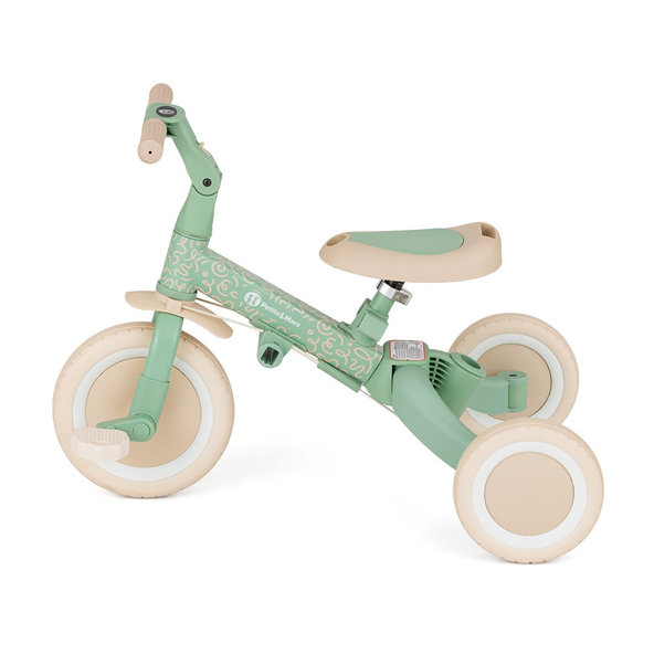 Petite&Mars Trojkolka multifunkční 5v1 Turbo limitovaná edice Green Twist