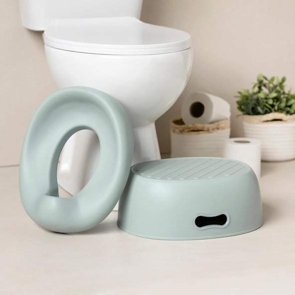 NATTOU Nočník učící 3v1 Potty Sage green