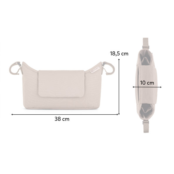 Petite&Mars organizér na kočárek Emma Beige