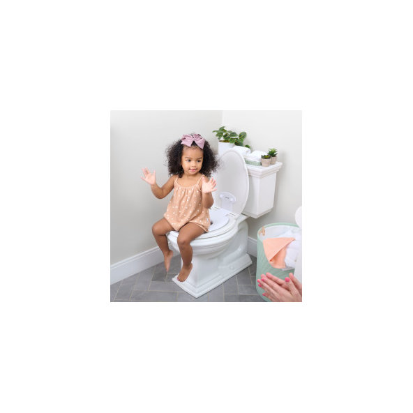INGENUITY Redukce na WC bílá Flip & Sit™ 18m+