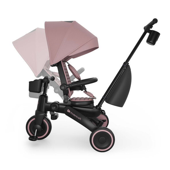Kinderkraft trojkolka Jazz 3 Pink 9m+