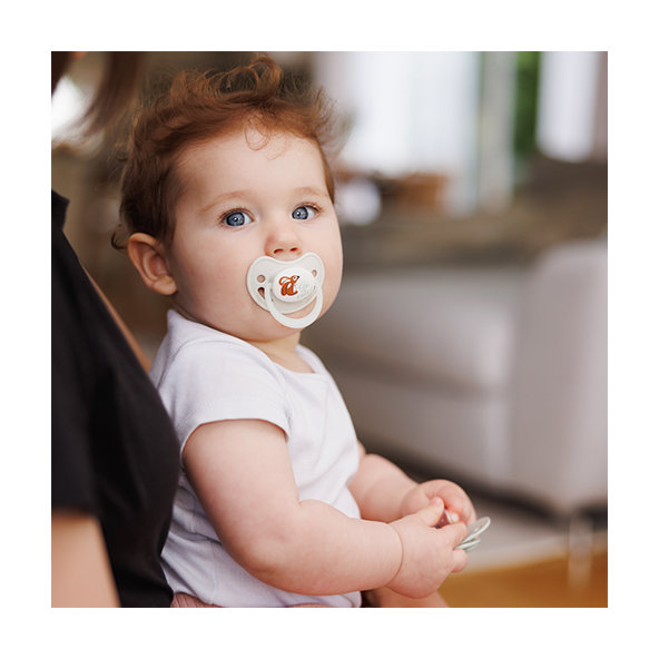 Babyono silikonové anatomické dudlíky 6–18 m 2 ks
