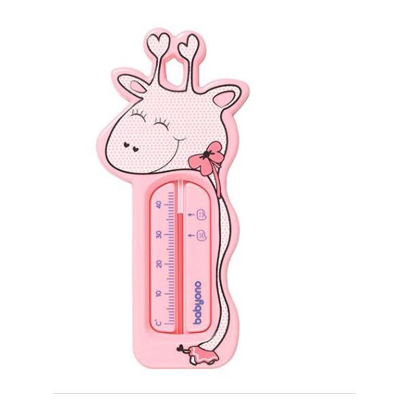 Babyono teploměr do vody žirafa růžová