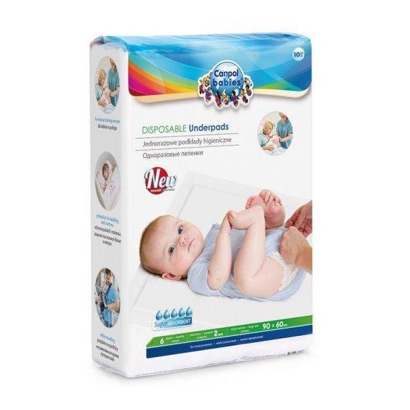 Canpol Babies jednorázové přebalovací podložky 10 ks