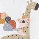 CEBA Přebalovací podložka měkká 50x70 cm Giraffe