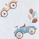 CEBA Přebalovací podložka měkká 50x70 cm Retro Cars