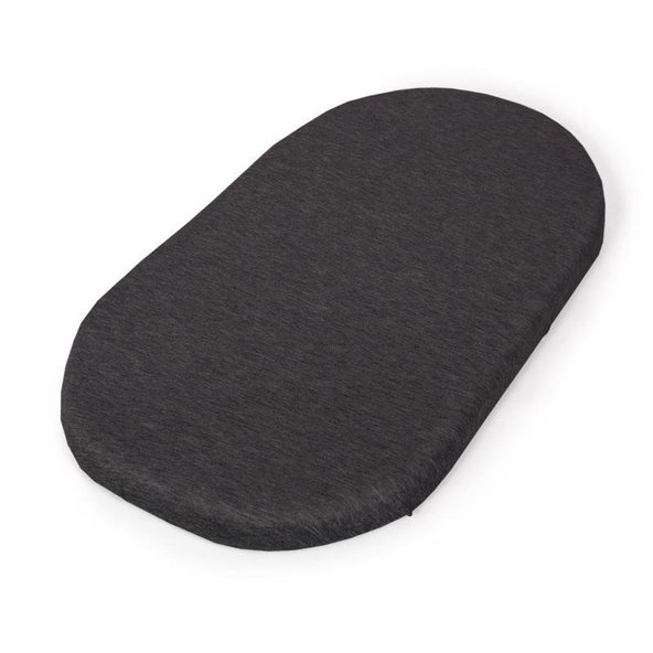 CEBA Prostěradlo do kočárku 73-80x30-37 cm Dark Grey + Pink 2 ks