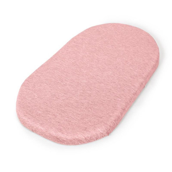 CEBA Prostěradlo do kočárku 73-80x30-37 cm Dark Grey + Pink 2 ks