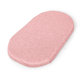 CEBA Prostěradlo do kočárku 73-80x30-37 cm Dark Grey + Pink 2 ks