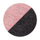 CEBA Prostěradlo do kočárku 73-80x30-37 cm Dark Grey + Pink 2 ks