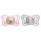 Chicco dudlík Physio Light silikonový holka 2–6 m 2 ks
